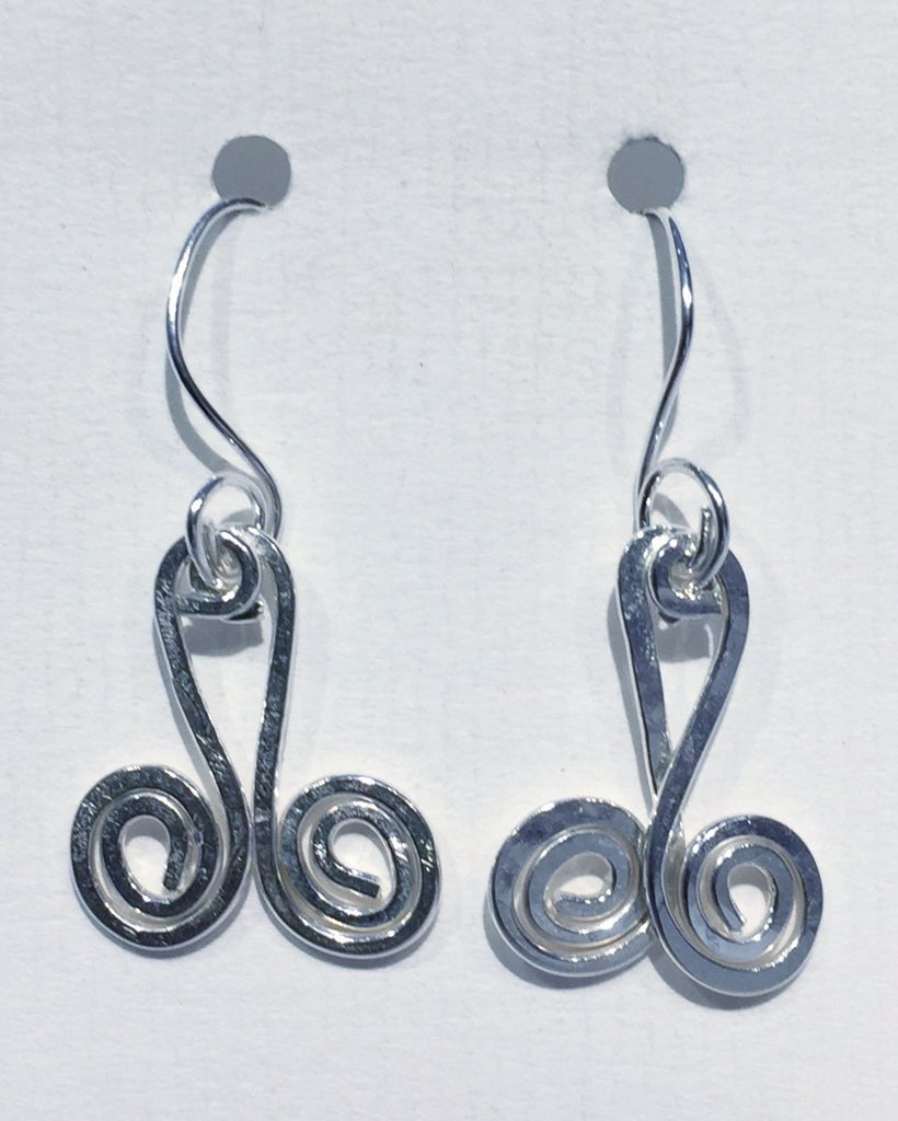 Double Swirl Earrings