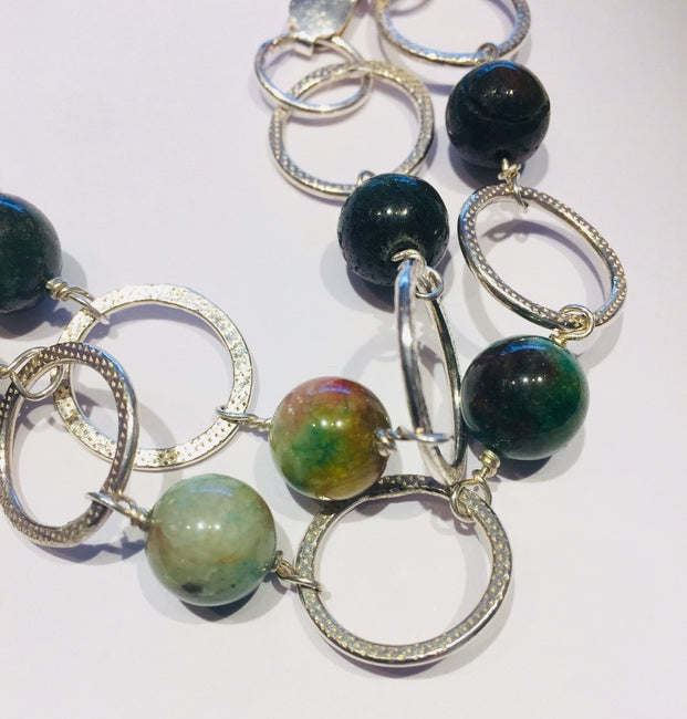 Green Agate Necklace