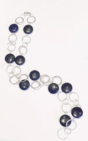 Lapis Lazuli & Silver Necklace