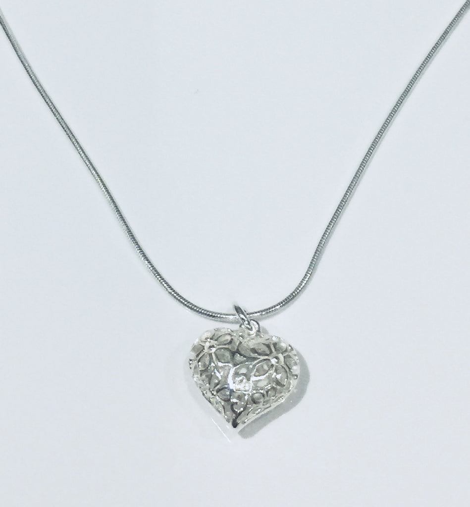 Filigree Heart Pendant