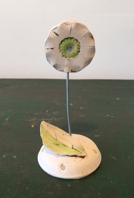 Ceramic Flower (Green)