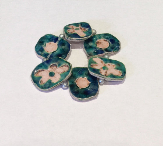 Ceramic Bracelet (teal)