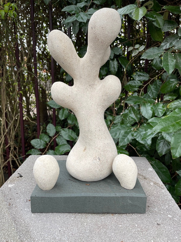 "SPRING SURGE" Bath stone Sculpture (JSO2)