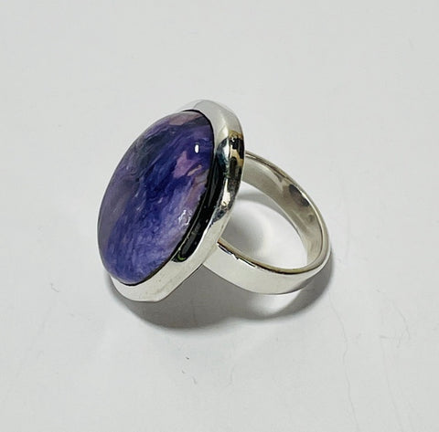 Purple Cherorite Ring, Large (PG19)