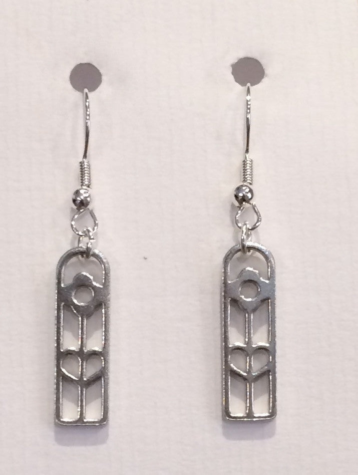 Flower Drop Earrings