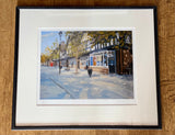 The Shops, Bournville 10/150 Giclee Print, Framed (CG34)