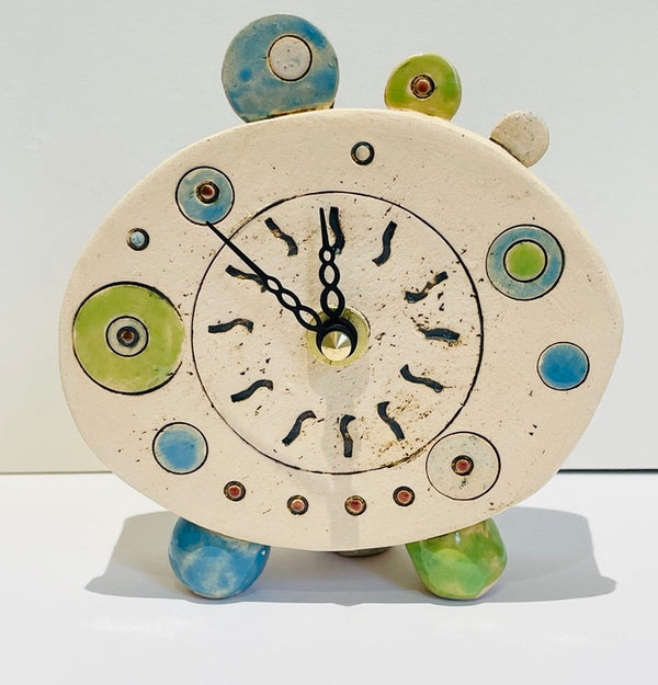 Dots and Circles Ceramic clock (IG05)
