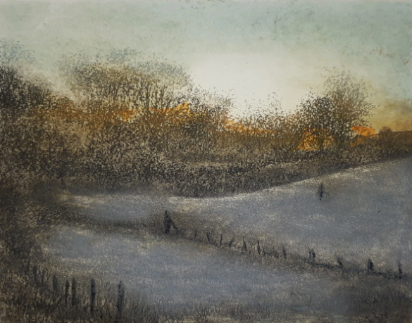 Against a Setting Sun