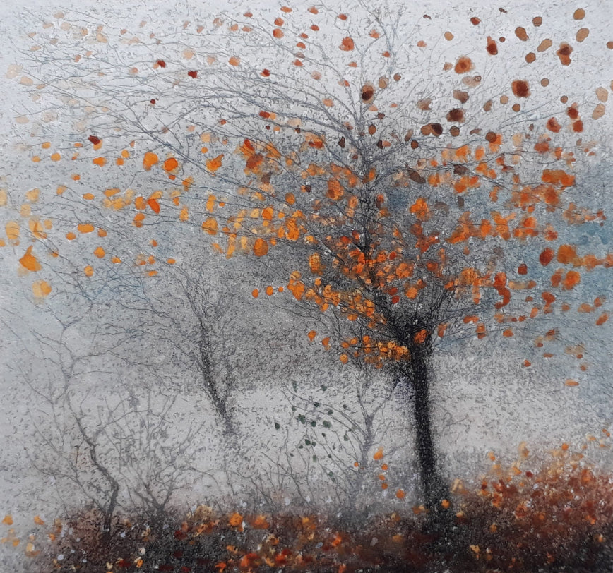 Sparkle of Early Winter. Etching Print 48/150 (JB13)