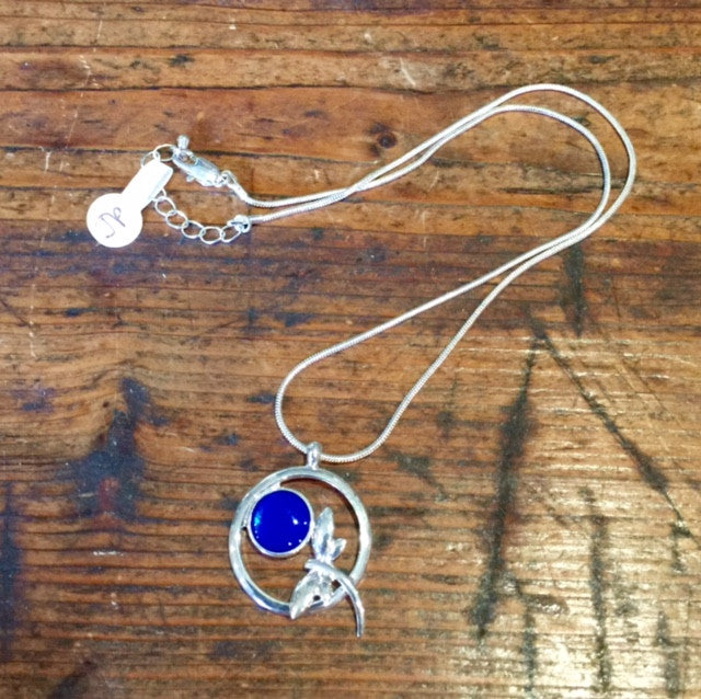 Dragonfly Pendant (Blue)