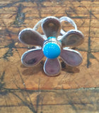 Daisy Ring (Teal)