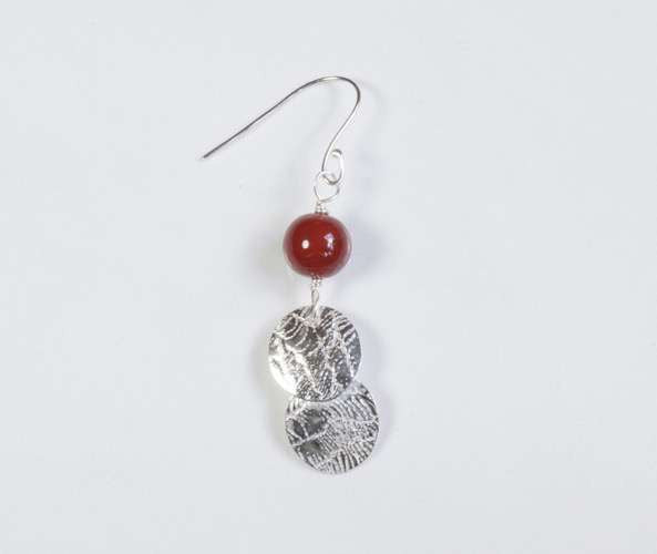 Red Carnelian Drop Earrings