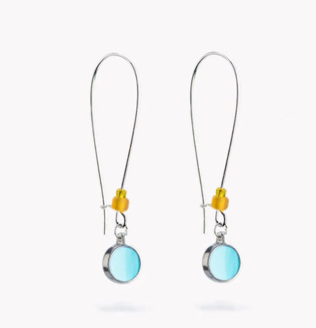 Coast Drop Earrings Turquoise (LG04)