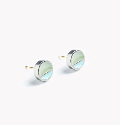 Stud Earrings Horizon-Turquoise (LG68)