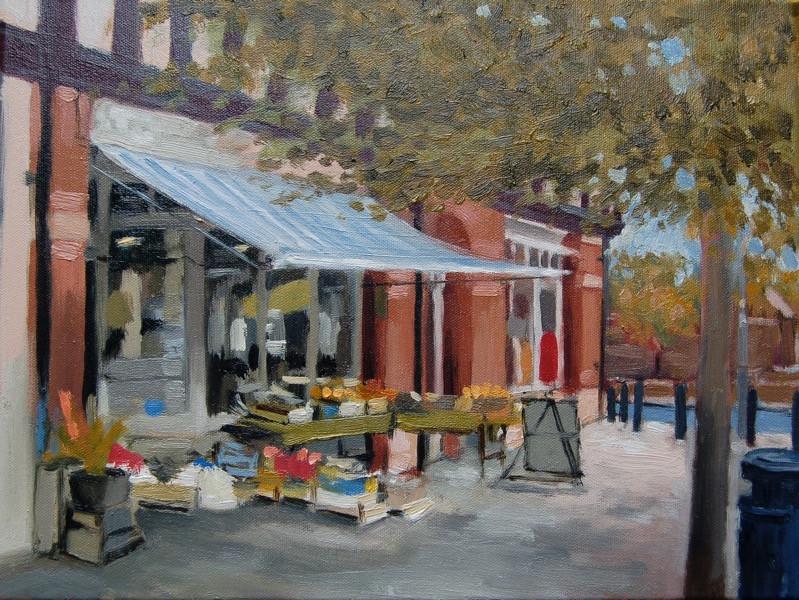 Leverton and Hall's Deli 2 (Print) FRAMED