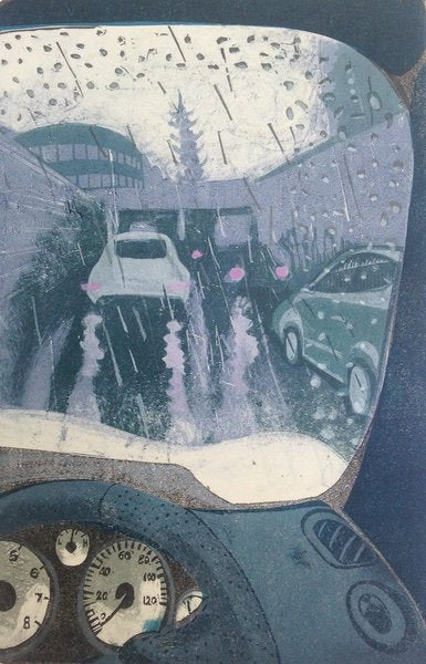 Happy New Year, Inner Ring Road 17/22 (Framed)