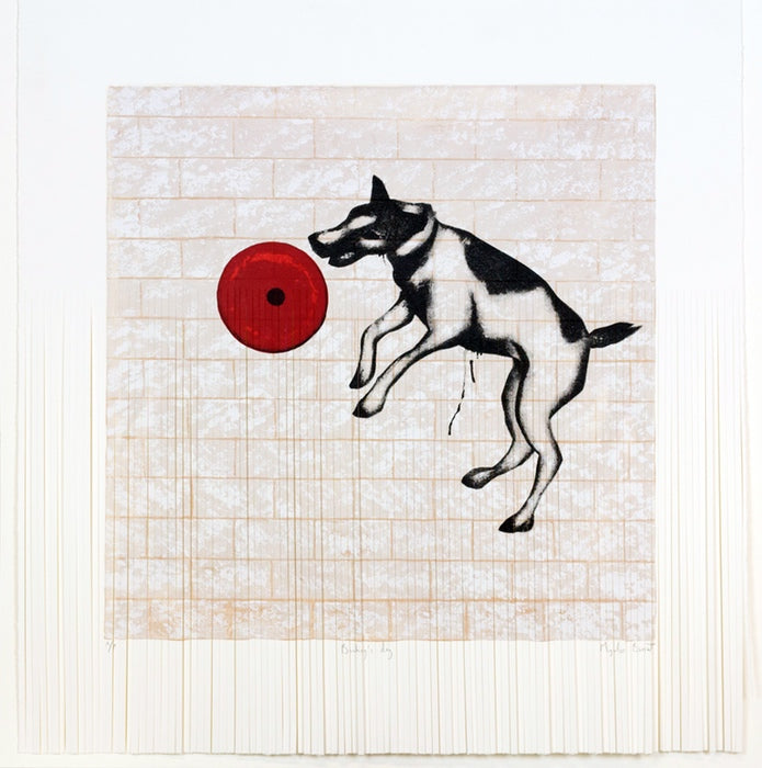 Banksy's Dog (Shredded) (7/50) framed