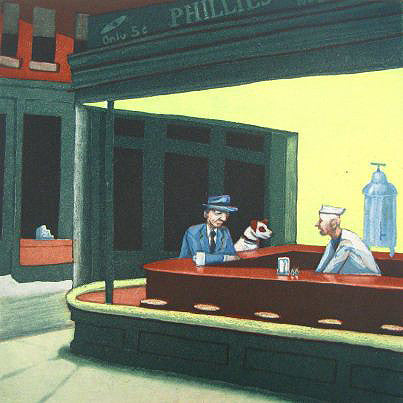 Edward Hopper's Dog 84/100