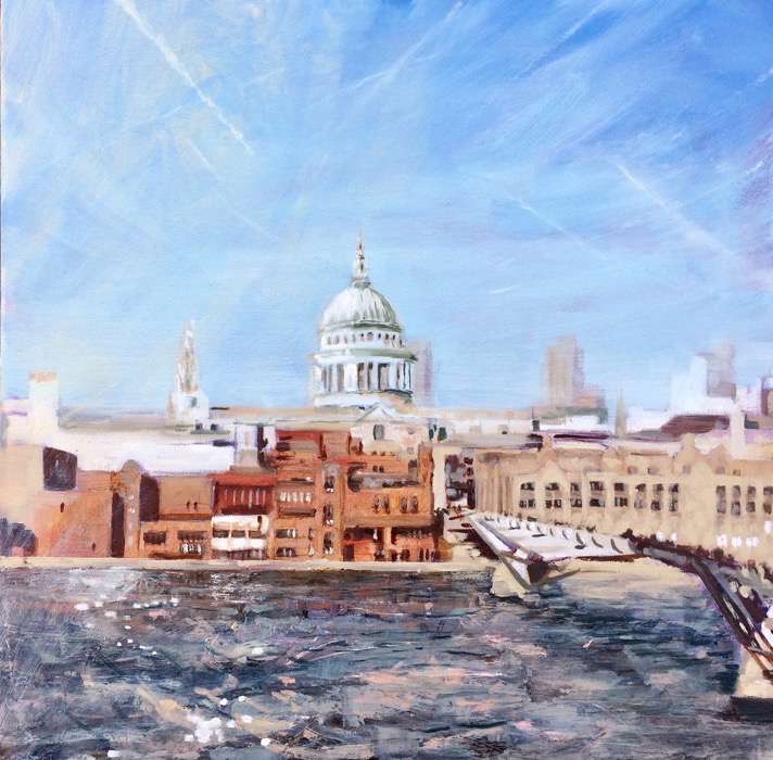 St Paul's From Tate Modern Window