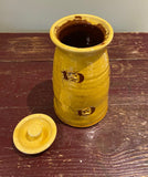 Bees Lidded Pot (medium) (MJ12)