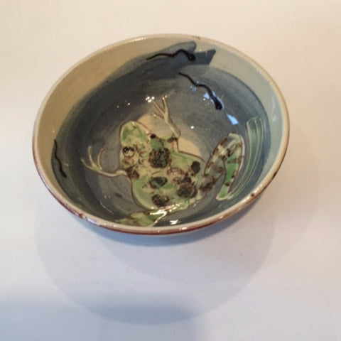 Small Bowl with Frogs