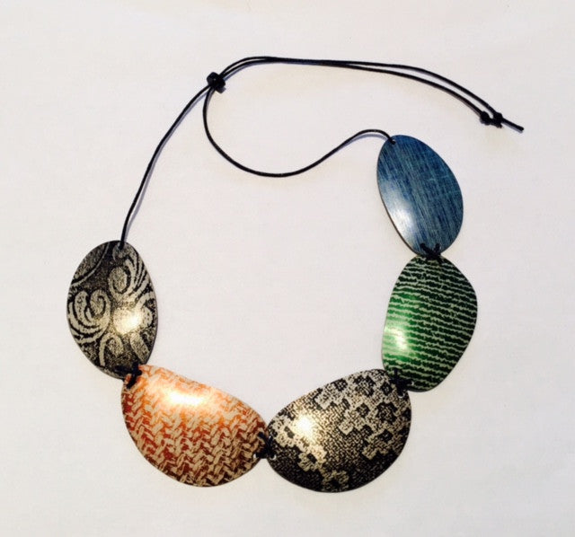 Linen Futures Link Necklace