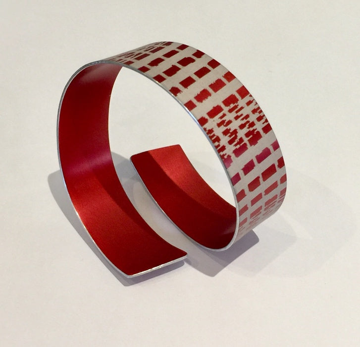 Strip Bangle (Red)