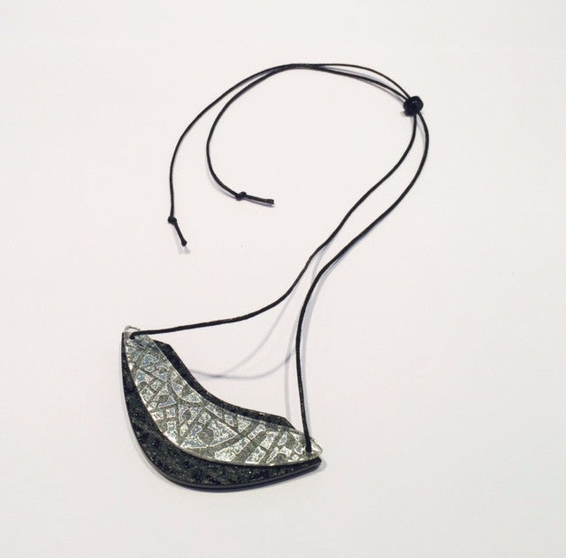 Black Acrylic Pendant