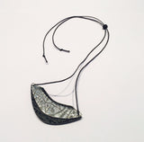 Black Acrylic Pendant