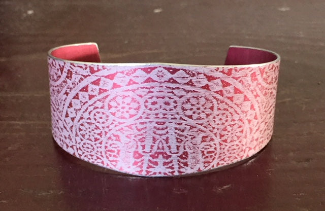 Mauve Cuff Bangle