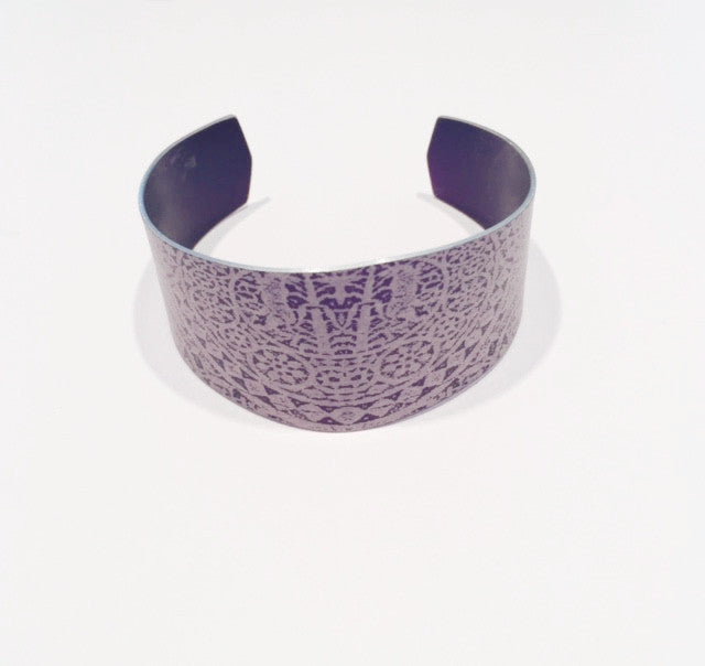 Mauve Cuff Bangle