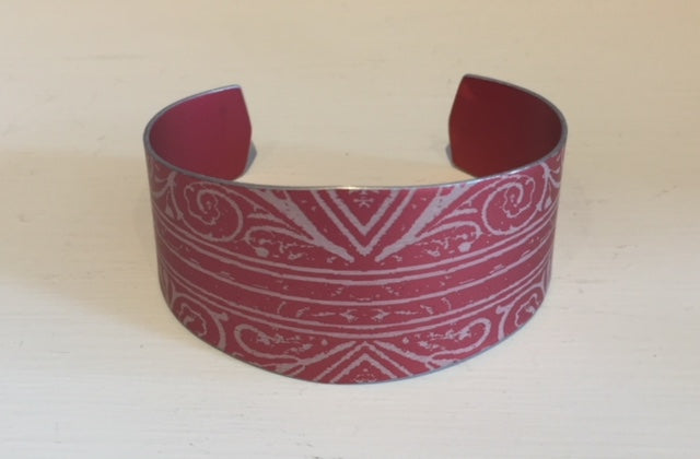 Red Cuff Bangle