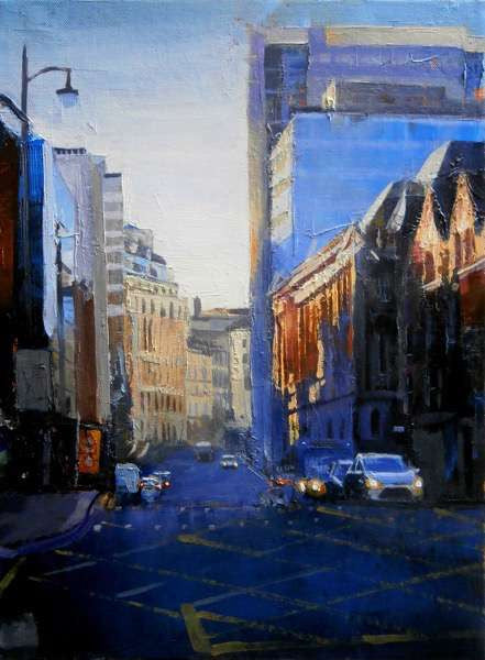 Newhall Street Cool Evening