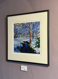 Newly Fallen Snow, (Giclee Print) framed