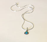 Opaline Teardrop Pendant