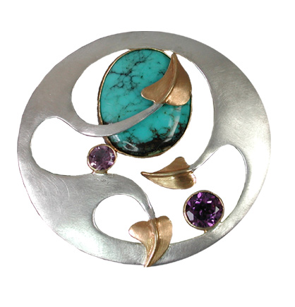 Tarantella Brooch