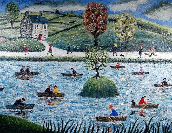 Rush Hour in Paradise (3/200) Giclee Print