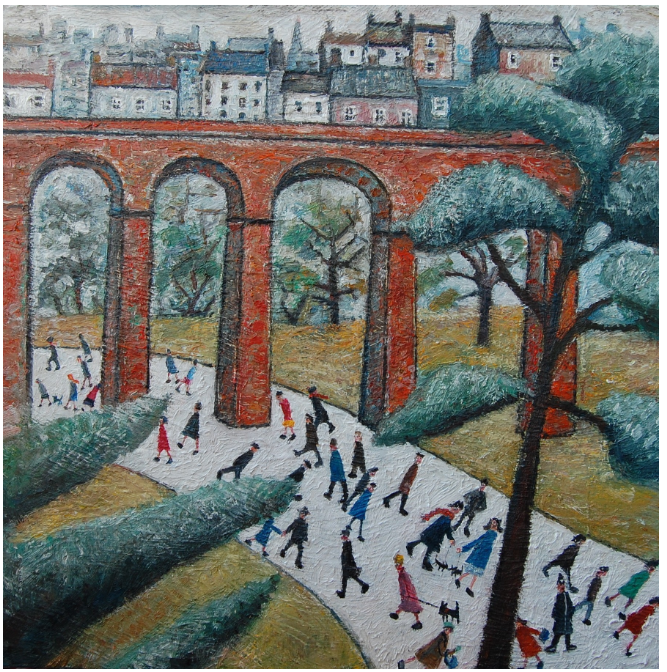 When Sundays Were a Day of Rest (5/200) (Giclee Print) (framed) PR12