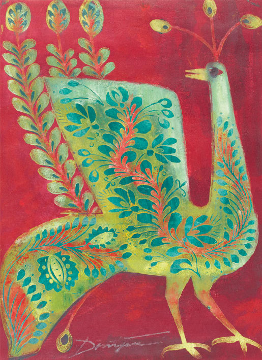 Peacock (card)