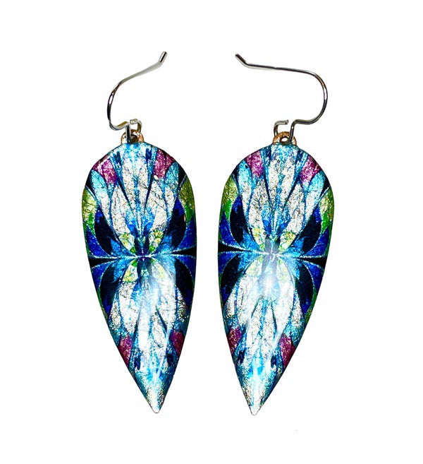 Deco Frost Long Earrings (VF108)