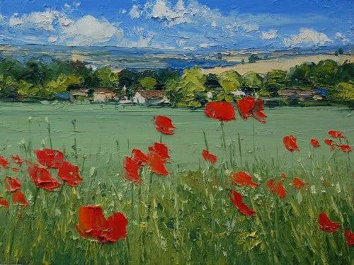 Poppies Near Giverny (Print) 4/150