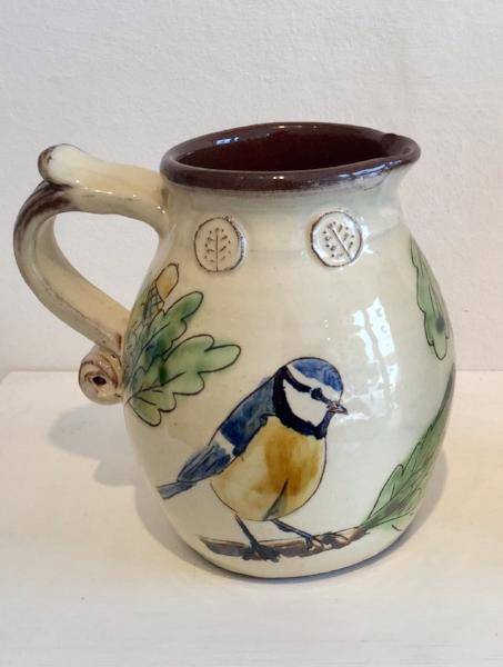 Medium Blue Tits Jug 2