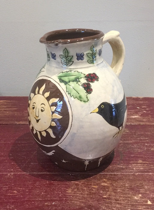 Blackbird with Sun & Moon Jug (Ex-Large)