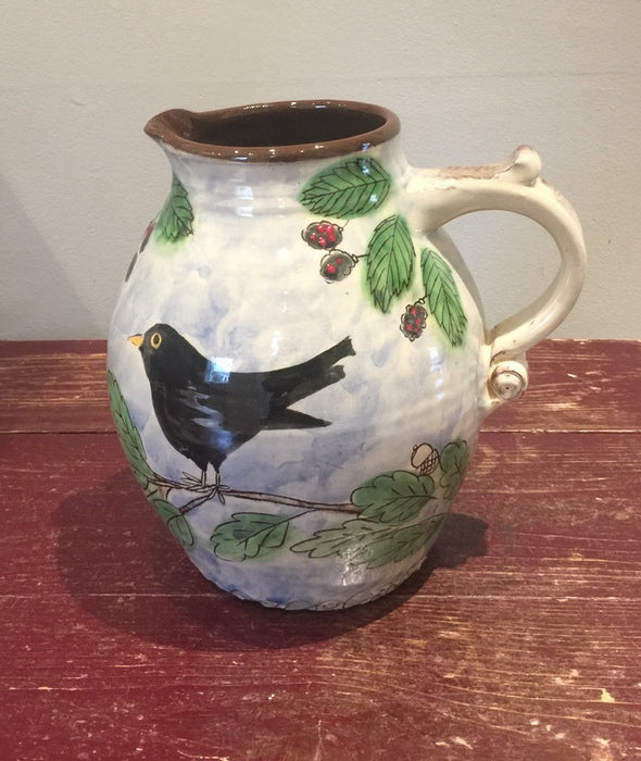 Blackbird with Berries Jug (Ex-Large)
