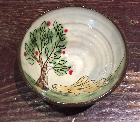 Landscape with Hare Mini Bowl 1