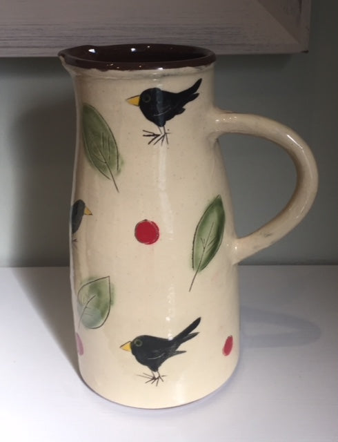 Blackbird Large Jug (standard handle)