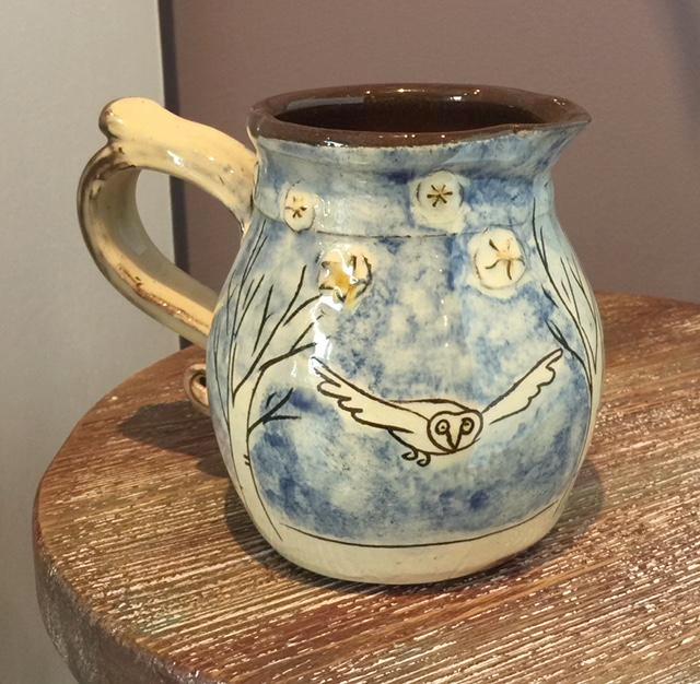 Night Owl Jug with Fox (medium)