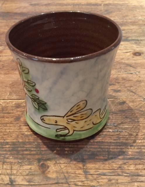Trees Mug with Hare (large)