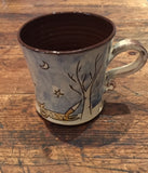 Trees Mug with Owl  (large)