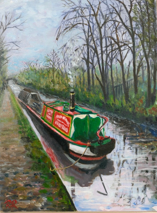 Coal Barge at Kings Norton (RR03)